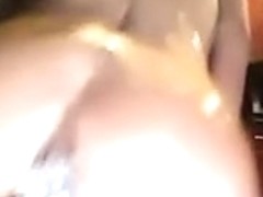 Riesen Dildo mit Sahne