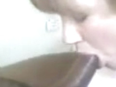 Housewife sucks bbc