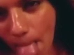 Unloading with a worthwhile facial after an amazing bj