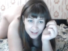 Brunette Camwhore having fun 1
