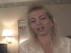 Beautiful Sheila knows how to work her lovely lips on some hard meat