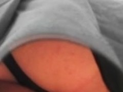 hires spying into girl's crotch