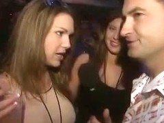 Teen slut wants you to spank her juicy ass in this party upskirt video