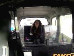 FakeTaxi: Tiny youthful thief pays for her crime