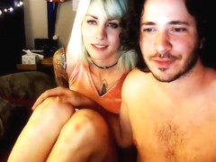 Cute transgender girl with boyfriend