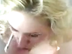 Cowgirl gets a Facial