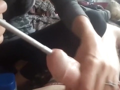 A Slut Handles A Big Cock