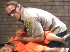 Sexy Prisoner Girl Gets Ass Fucked By A Guard In Prison