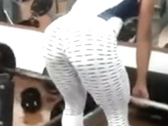 Working out at the gym sexy