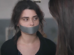Turkish Girl Tape Gagged By Other Woman
