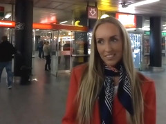 Horny Blonde Agrees To Have Sex - Teaser Video