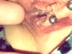 Playing around with my girls hot pussy