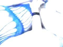 Sexy chick cumming on her bed