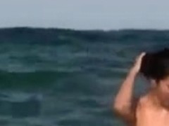 TROC Can't Live Without Spying A In Nature's Garb Beauty on Beach