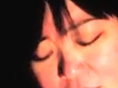 Chubby  Amateur Asian mature outdoors