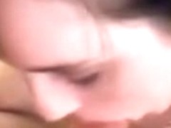 Sexy Lady Blows And Swallows