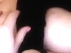 Appetizing bulky wife with big boobies on livecam chat