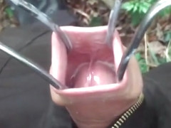 Outdoor foreskin - three videos