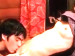 Babe bounces on fat dick