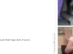 Horny girl has cybersex with a german guy on omegle