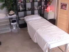 Hidden cam video with japanese tits massage and hard humping