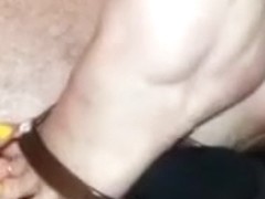 Foot fetish homemade solo clip with my wife demonstrating her feet