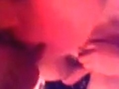 Wife engulfing blow job