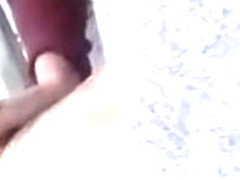 Cum at the sea  lovely wife