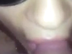 Quiet Girl Blows Cock and Swallows Spunk