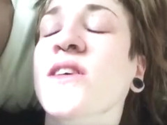 Crazy private closeup, pov, facial cumshot porn clip