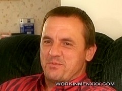 WorkinmenXXX Video: Ronnie Rushes To Cum