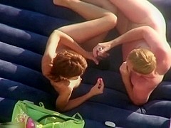 Teenage bimbo got fingered