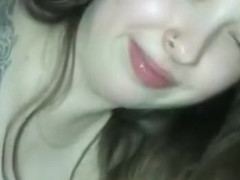 White girl sucking asian cock