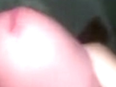 Cock cumming close up