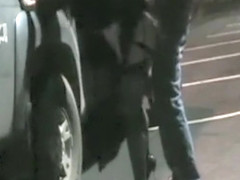 Trucker Breaks The Ass Outdoor