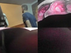 Best upskirt video of a brunette wearing a thong