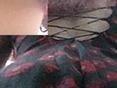 Flower-ornamented petticoat