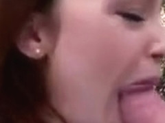Chick Fingers Her Wet Pussy And Gives Great Head