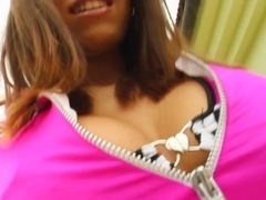 Give Me Pink Angelic Janette getting devilish in juicy masturbation