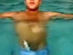 luis barra jerks off in the shower