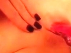 Clip taping the wife playing with her other toy