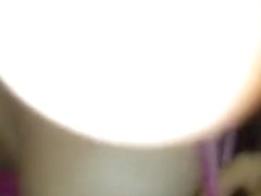 Busty ebony girl gives great head on the sofa