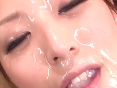 Hina Akiyoshi in Thick Semen Shower Special part 1.3