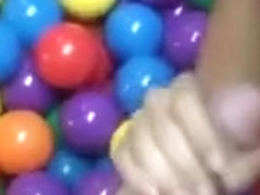 Small tits teen girls naked in ball pit