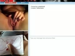 Long-distance masturbation video