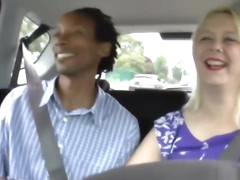 Black Guy Pleased By Two Blonde Babes
