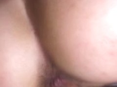 Her bushy wet crack and arse need pounding