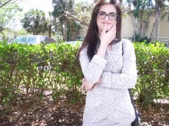 Cute Brunette Teen 18+ Gets Picked Up, Fucked, And Discarded