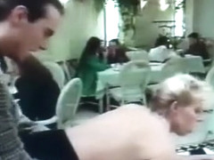 French Mature take a Dinner