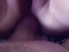 Wife takes anal, she rubs her clit with vibro - Homemade